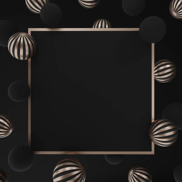 Rendering Festive Minimal Product Display Platform Background Message Board Beauty — Foto de Stock