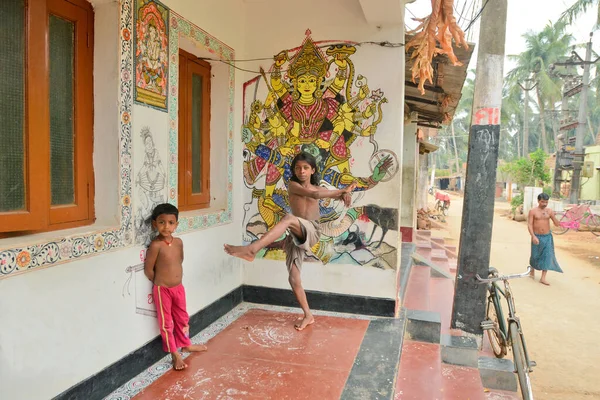 Gotipua Una Forma Danza Tradicional Estado Odisha India Precursor Danza — Foto de Stock