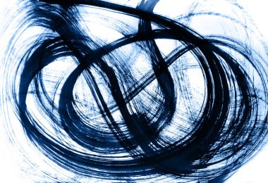 Denizde fırtına. Denizin dalgalarıyla oynuyorum. Enerji karmaşası. Kullanılmış sınırlı palet. Meditasyon rpofit enerjisi.