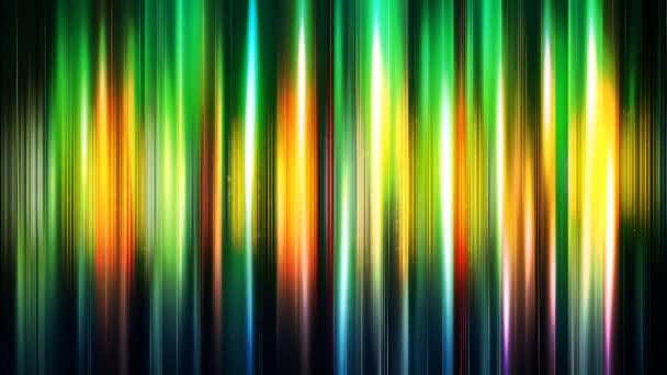 エネルギーの色は 明るい粒子の流れ 明るい粒子の流れを波 光の効果は 抽象的なスタイルで移動し 柔軟なライン 利益エネルギー瞑想 — ストック動画