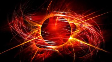 Enerjiyi gevşet. Parlak parçacıklardan oluşan bir akım. Parlak parçacıklardan oluşan bir akım. Işık efektleri hareket ediyor ve soyut tarzda esnek çizgiler çiziyor. kar enerjisi meditasyonu