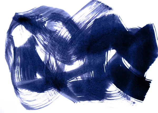 Вихор Кругового Руху Пензля Прямими Лініями Абстрактний Фон Мистецтво Буря Стокове Зображення