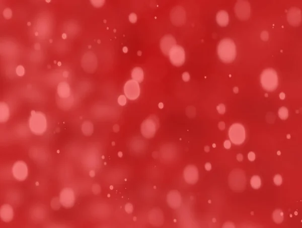 Fundo Nevado Vermelho Para Cartão Felicitações Natal — Fotografia de Stock