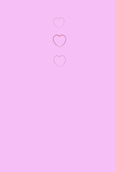 你只需要爱情背景和粉色墙纸 — 图库照片