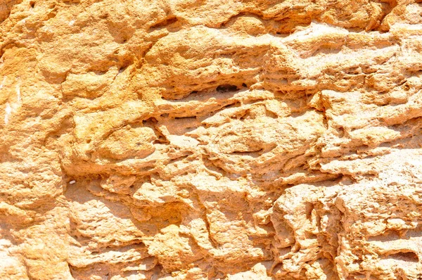 Yellow Rock Stones Natural Textured Background Copy Space — Stock Photo, Image