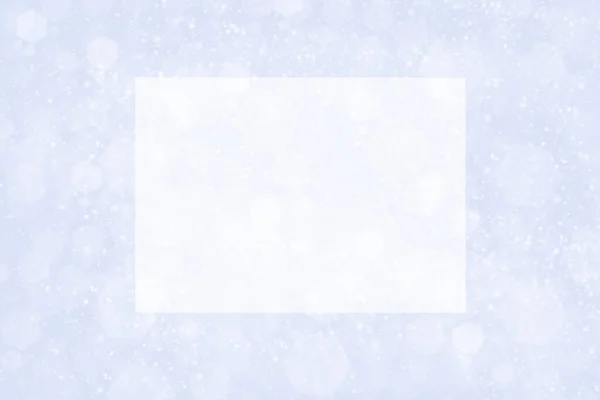 Inverno blu sfondo gelido e carta da parati con neve — Foto Stock