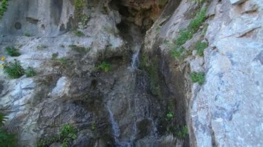 Nice küçük şelale, Fransa.