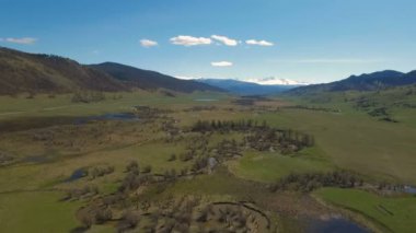 Altay Dağları üzerinde uçuş