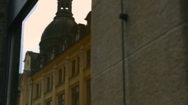 Leipzig, Almanya eski kasabasında bina