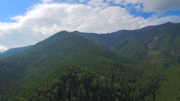 Flying over the mountains — Stock Video