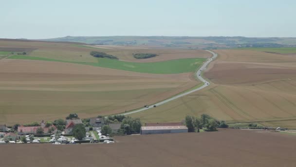 Normandia colline Francia — Video Stock