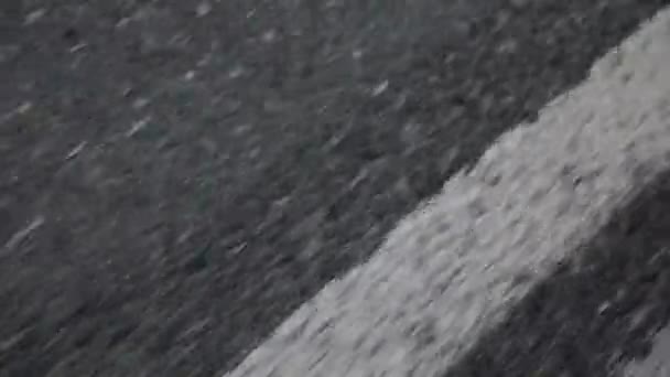 Line On The Road, Gros plan, Déplacement rapide 