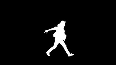 Dans eden kadın mat