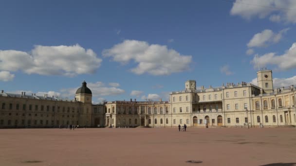 Büyük gatchina Sarayı — Stok video