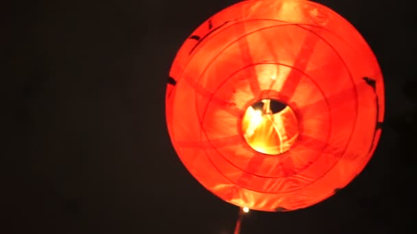 Китайский фонарь — стоковое видео