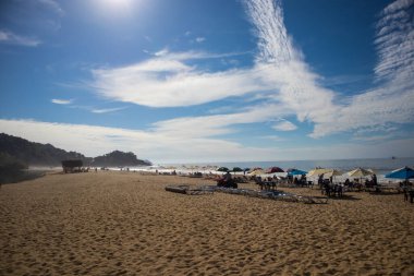 Lo de Marcos, Meksika 'da sahilin manzaralı görüntüleri.