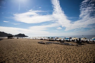 Lo de Marcos, Meksika 'da sahilin manzaralı görüntüleri.