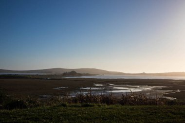 Bodega Körfezi manzaralı çekimi, Sonoma Coast State Park, Kaliforniya, ABD