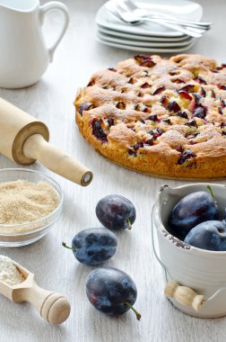 ingridients Erik ile bir pasta pişirme için