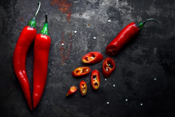 Red hot chili peppers — Stock Photo, Image