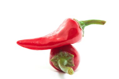 Red hot chili pepper clipart