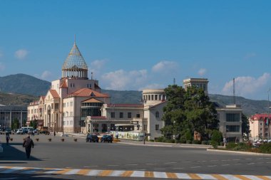 STEPANAKERT, NAGORNO-KARABAKH - 3 Ekim 2018: 