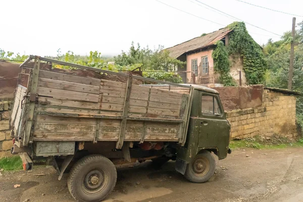 Small Very Old Truck One Streets City Hadrut Part Janapar — Stock Photo, Image