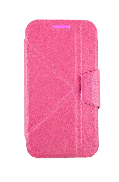 Κινητό τηλέφωνο περιπτώσεις ροζ — Φωτογραφία Αρχείου