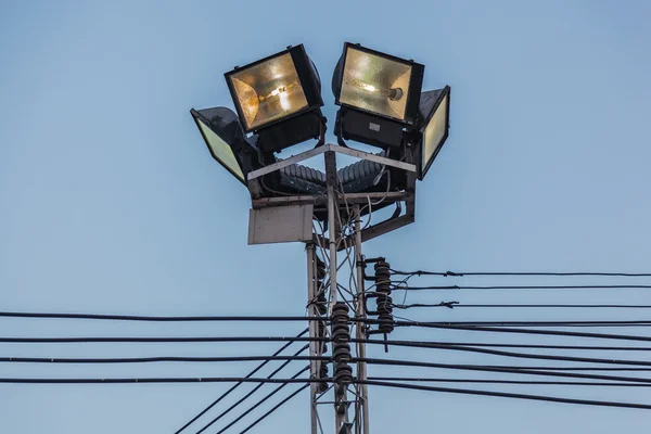 Proyector iluminar las ubicaciones — Foto de Stock