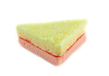 vanilya ve çilekli şifon kek tadı 