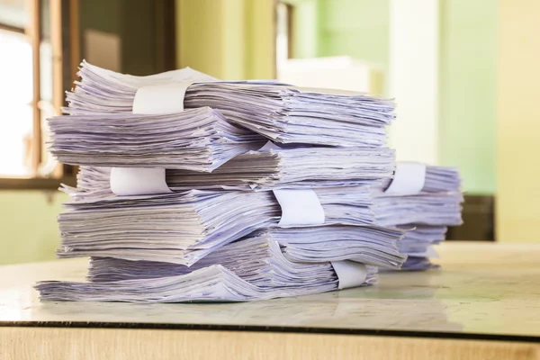 Stack of papers — Stock Photo, Image