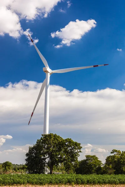Turbin wiatrowych na alternatywne źródła energii — Zdjęcie stockowe
