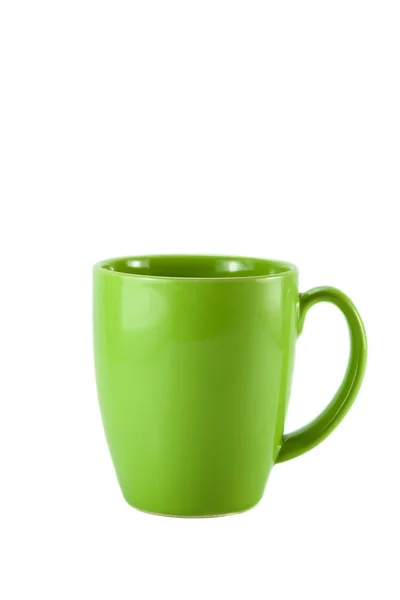 Grön mugg — Stockfoto
