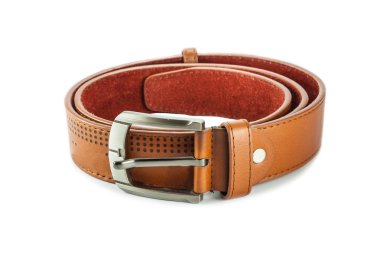 kahverengi deri kayış 