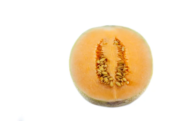 Sun lady cantaloupemelon — Stockfoto