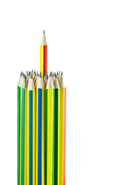 Many colored pencils — Φωτογραφία Αρχείου