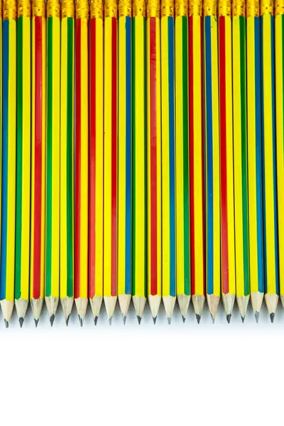 Multi-gekleurde potloden — Stockfoto