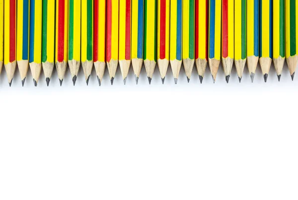 Multi gekleurde potloden — Stockfoto
