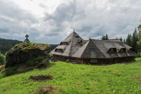 Klostermann-Hütte Böhmerwald — Stockfoto