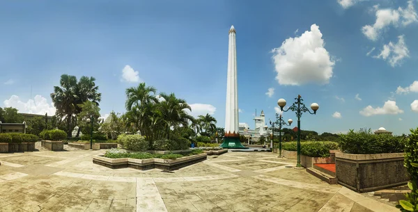 Museum Tugu Pahlawan v Surabaya, Východní Jáva, Indonésie — Stock fotografie