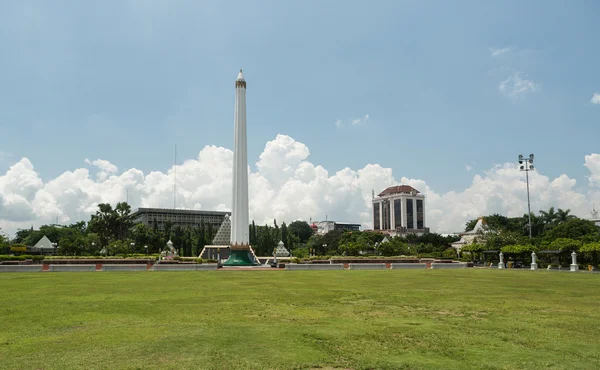 Museum Tugu Pahlawan a Surabaya, Giava orientale, Indonesia — Foto Stock
