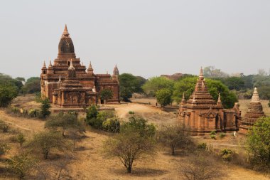 Bagan, Pagan, Mandalay, Myanmar, Burma tapınakları