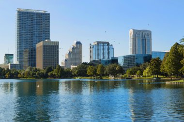 Orlando, Florida, ABD Modern binanın mimari detay