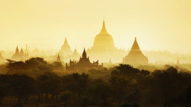 Bagan, Mandalay, Myanmar, Burma tapınakları