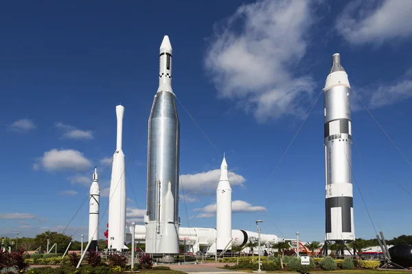 Kennedy Space Center Rocket Garden — Foto Stock