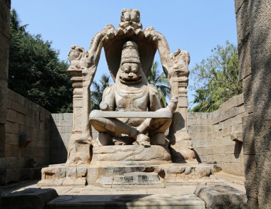 Hampi Narasinha (vishnu avatar) heykeli