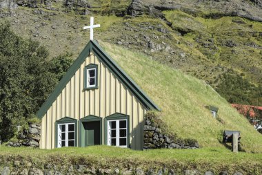 İzlandalı evlerde geleneksel skogar halk Müzesi, İzlanda