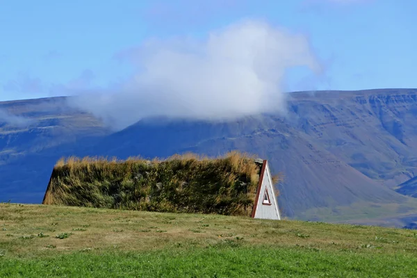 Skagafjordur folk museum. IJsland — Stockfoto