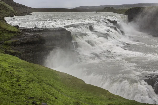 Gulfoss, cascada Golden Falls en Islandia — Foto de Stock