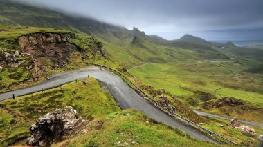 İskoç Isle of Skye peyzaj.